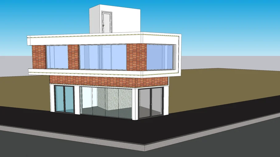 Modern facade