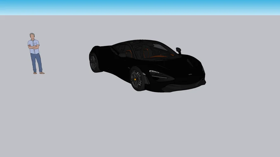 mclaren 720s black