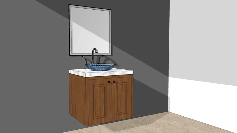 Vanity modern