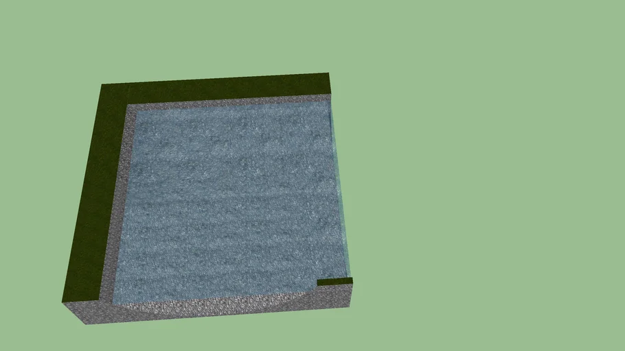 River transparent water Corner Section MKII