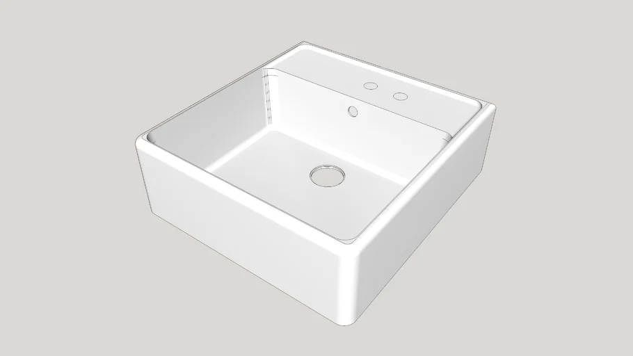 EVIER TIMBRE GRANIT BLANC KÜMBAD KIWI 1 BAC