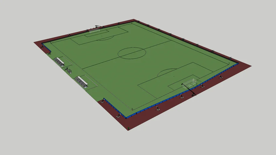 Campo de Futbol Soccer Profesional