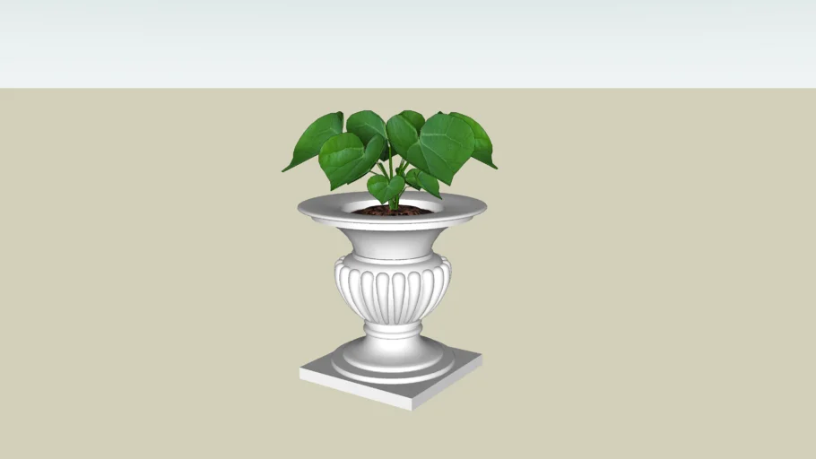outdoor vase