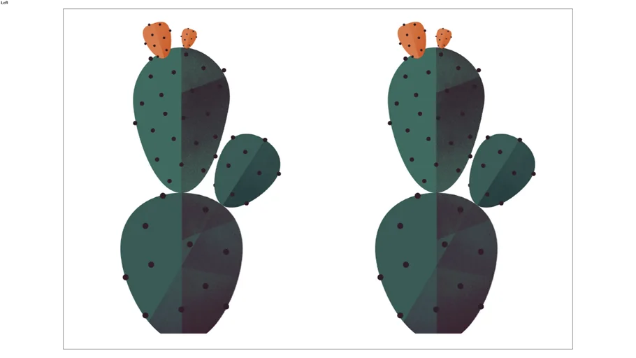 cuadro nopales
