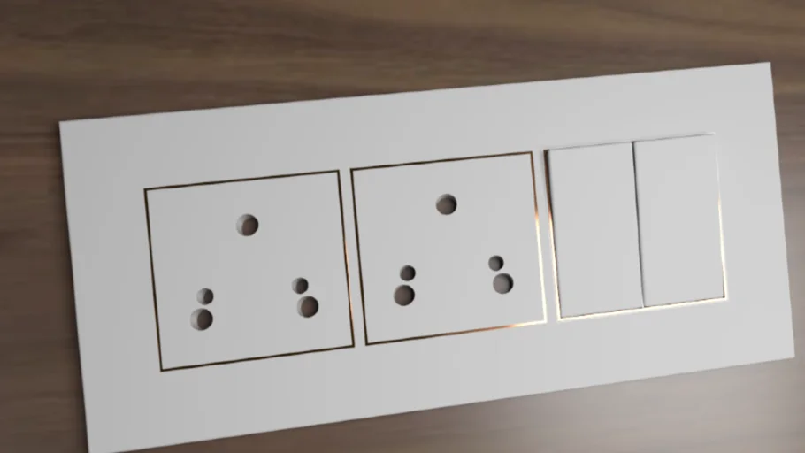 indian switch board plug and socket