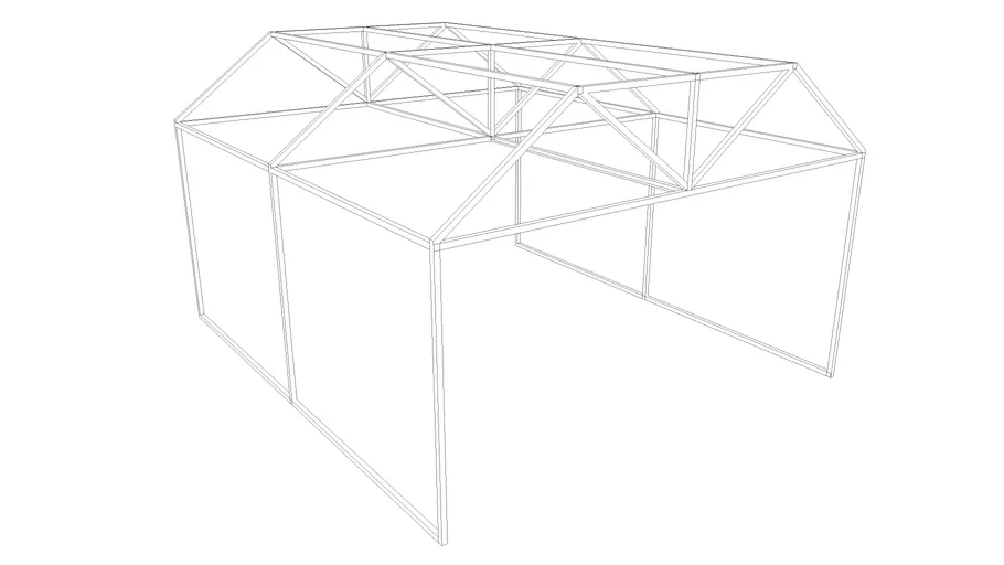 ESTRUTURA METALON 40X40