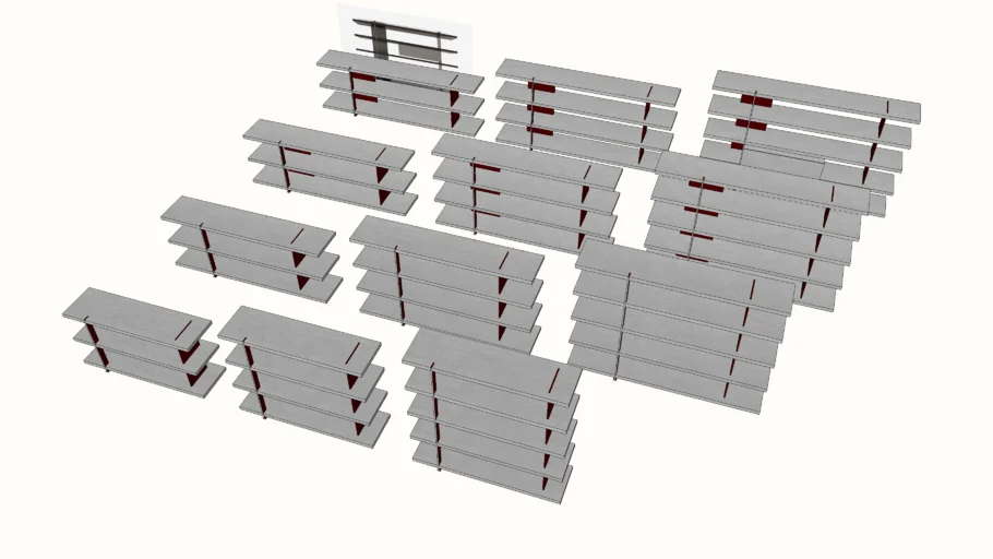 Poliform - Bristol System shelf