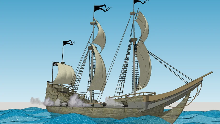 pirate ship | 3D Warehouse