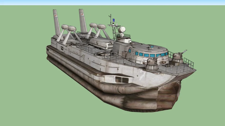 Soviet Dzeyhran (Antelope) LCAC (NATO: AIST)