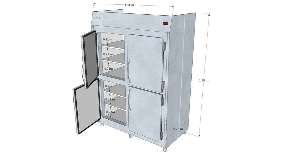 Câmara Fria de Cozinha mod. Norte Frio