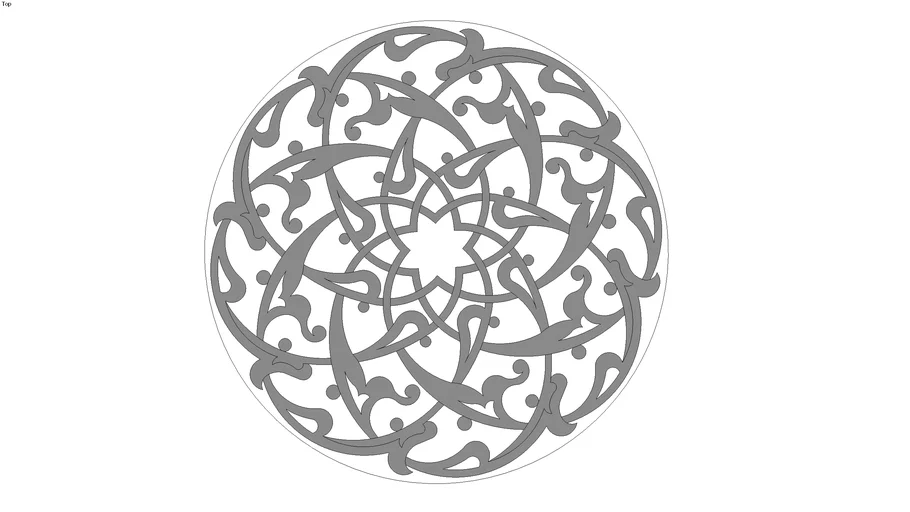 ottoman pattern, göbek deseni, mosque, cami