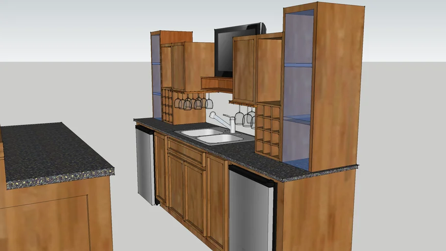 Ohio Basements Home bar