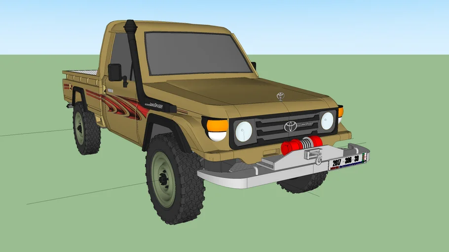 toyota land cruiser pickup 2006