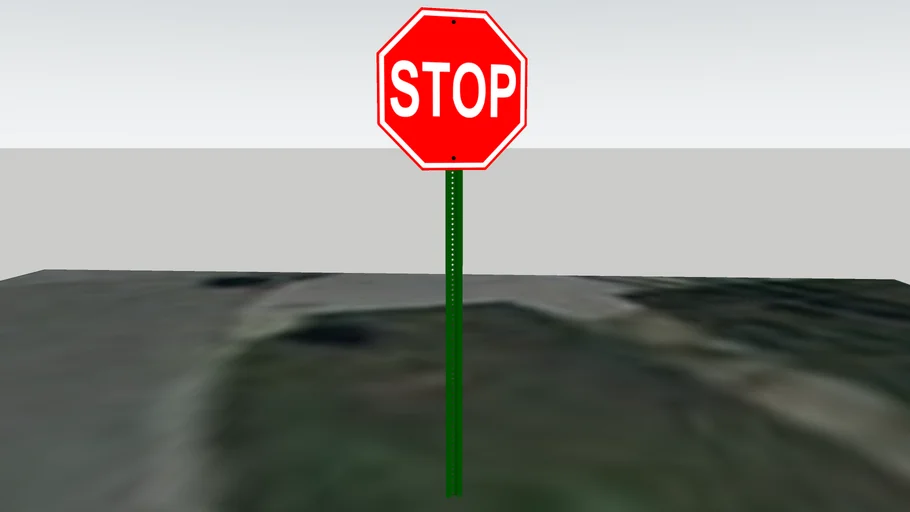 Stop Sign | 3D Warehouse