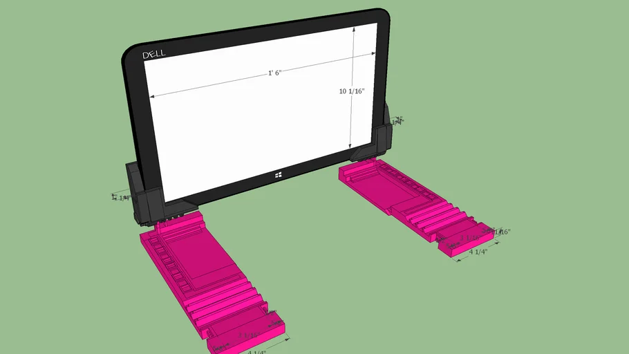 XPS18 Clam shell Case Cradle Dock H1.2