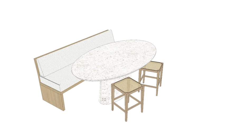BANQUETTE TABLE