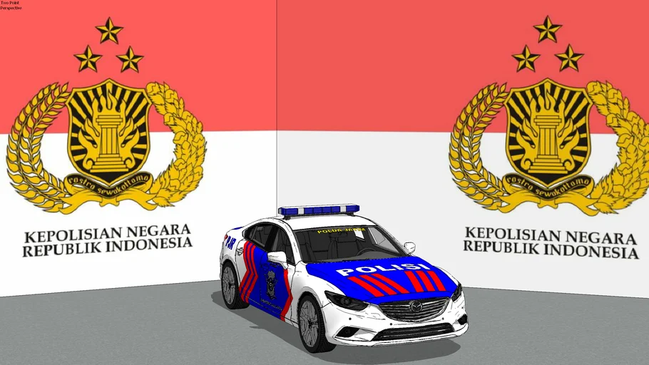 Mobil Polisi Mazda 6
