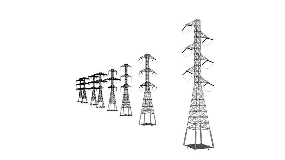 High Tension Towers - Torres de Alta Tensión
