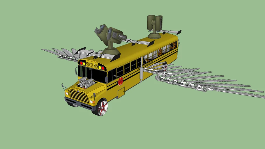 flying school bus
