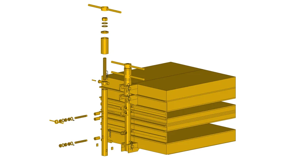 Vertical Press Clamp Assembly