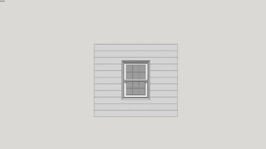 Typical American Single Hung Window