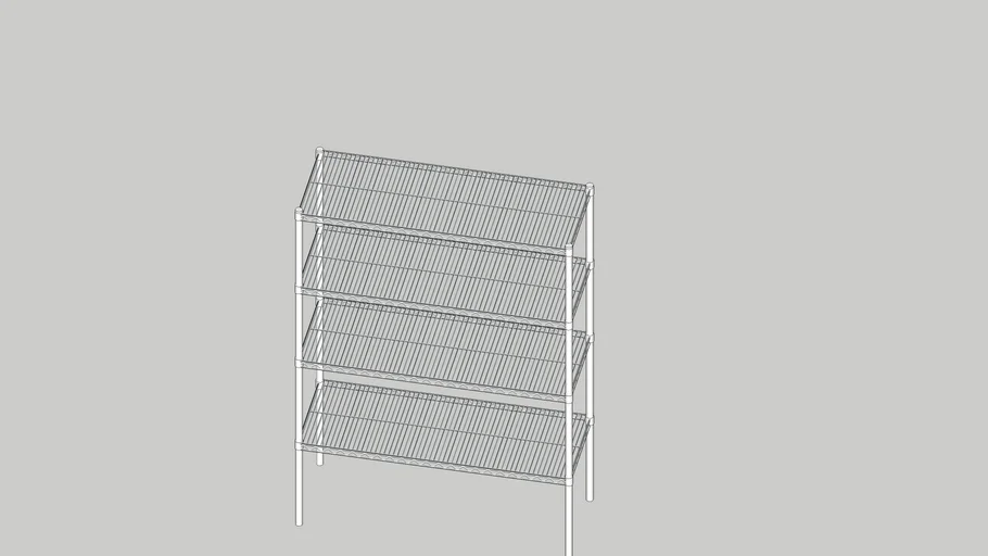 Wire Rack Low Poly | 3D Warehouse