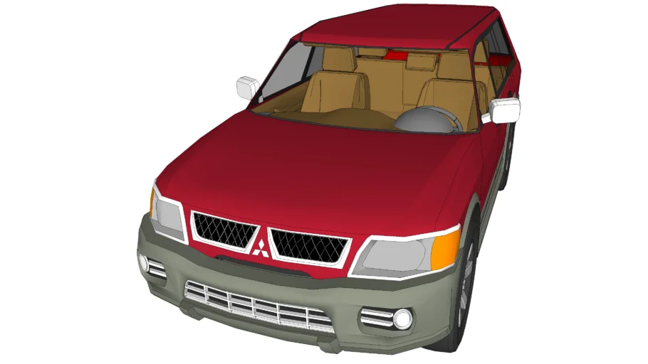 MITSUBISHI MONTERO SPORT 1996-2008 | 3D Warehouse