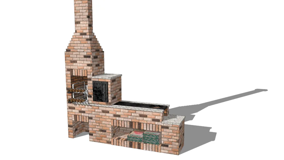 Churrasqueira com Fogão