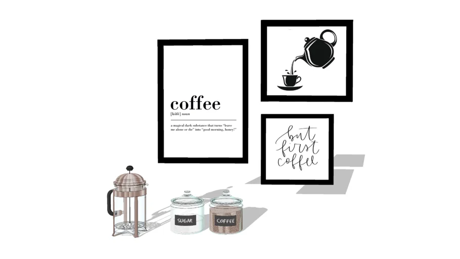 coffee station decor