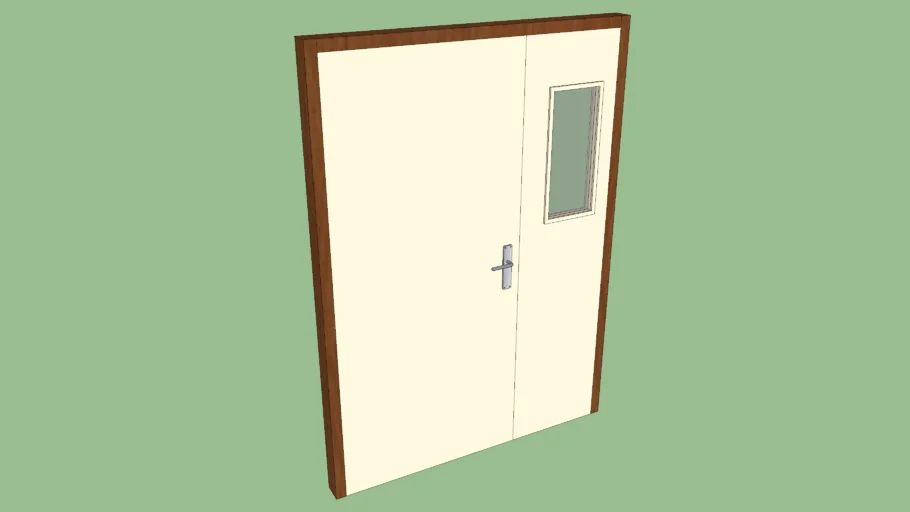 Puerta Doble con Ventana (C.DINÁMICO)
