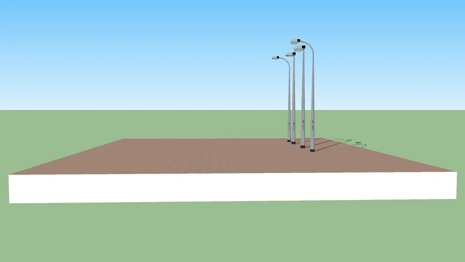 Eclairage lampadaire Schreder GIE (Group Intérêt Économique)