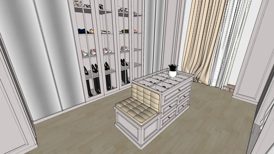 WIC / WalkIn Closet / Wardrobe / Lemari