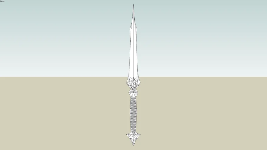 2D royal dagger
