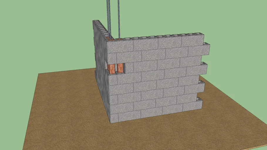 pared de bloques