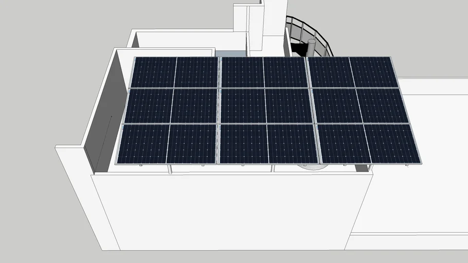 solar structure 5 kw