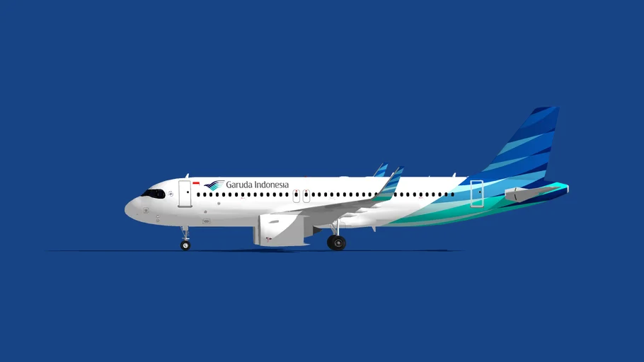 Garuda Indonesia Airbus A320neo 2