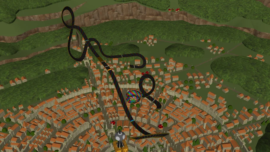 N64 Rainbow Road (Mario Kart 8)