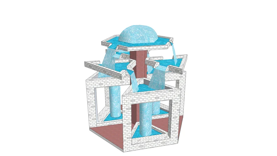 Fuente hexagonal