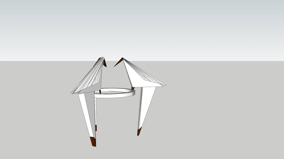 Люстра Origami Bird