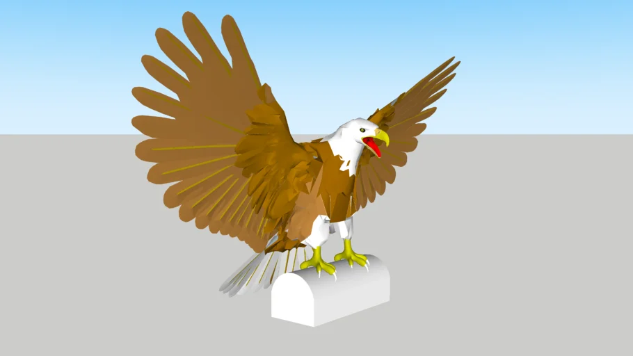 Eagle statue