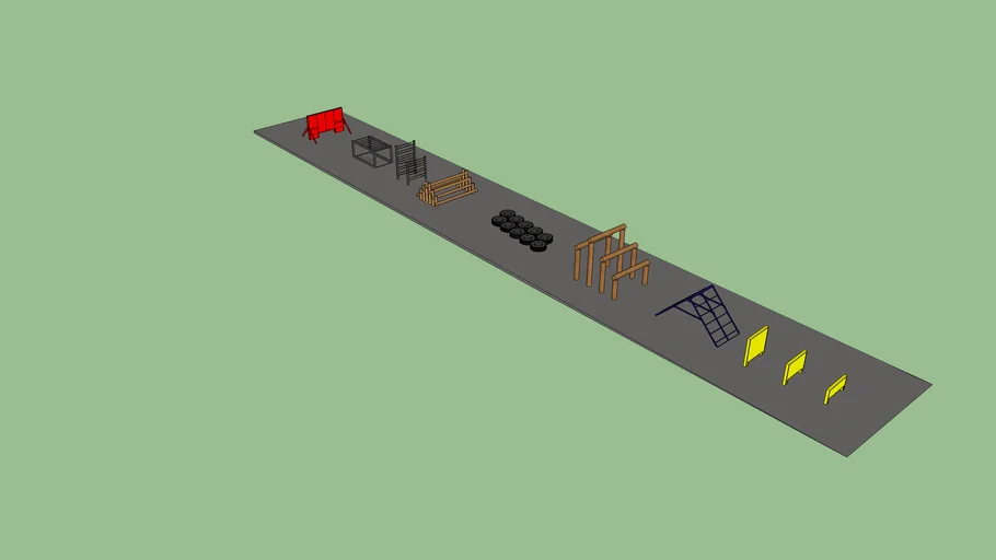 Park Obstical course | 3D Warehouse