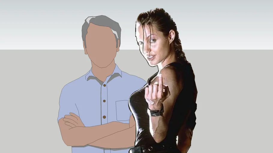 2d angelina jolie