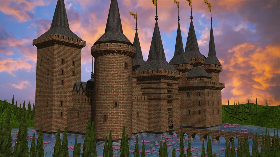 medieval castle | 3D Warehouse