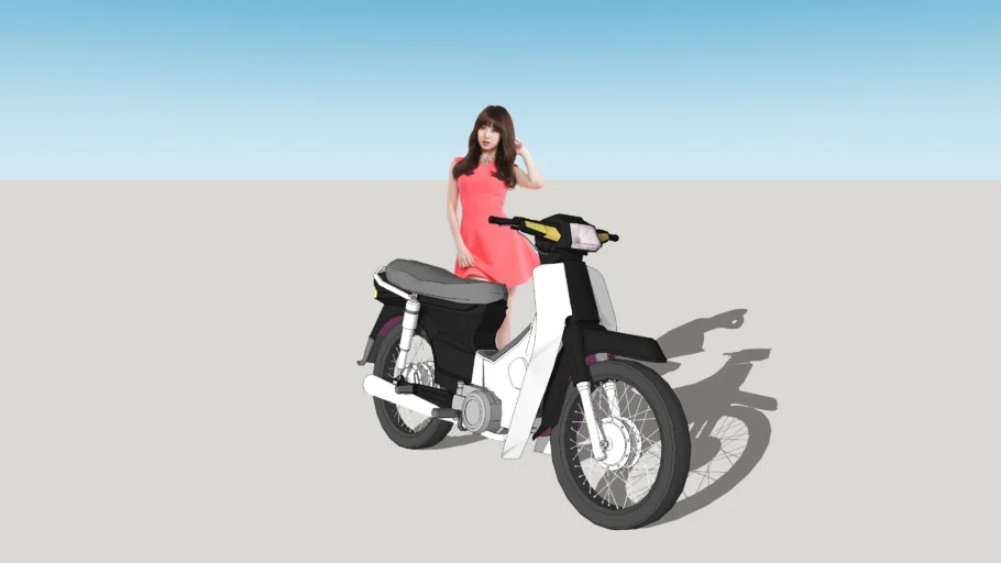Người Xe máy honda Dream
