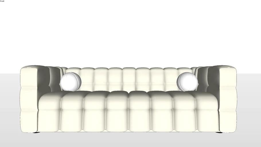 3 Seater Sofa - Marshmallow