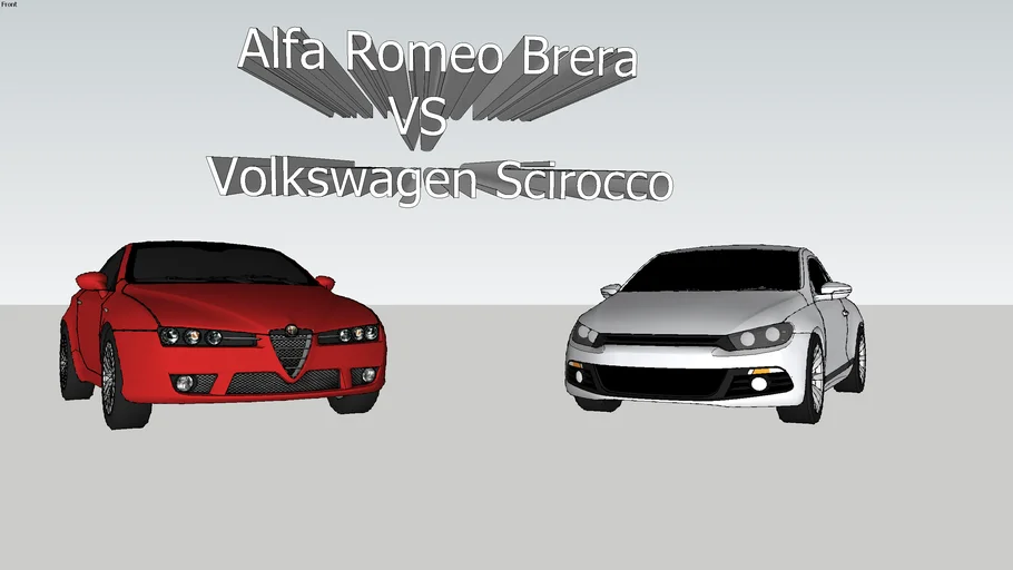 Alfa Romeo Brera VS VW Scirocco please rate!
