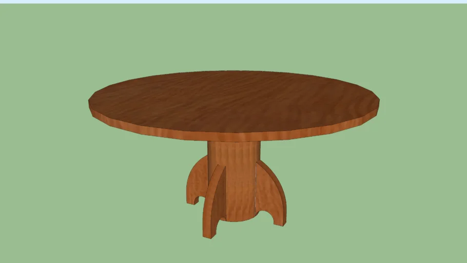 circle table | 3D Warehouse