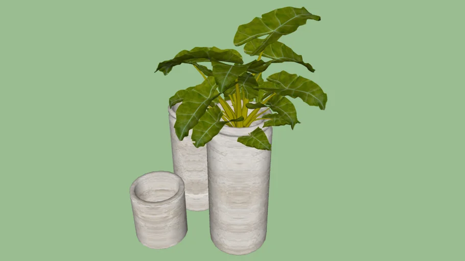 Vaso planta decor