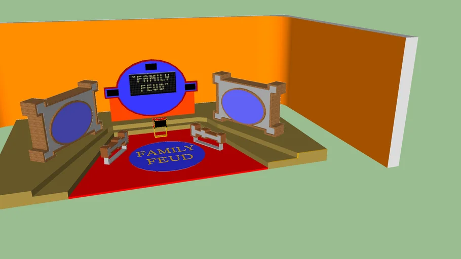 Family Feud Set 1988