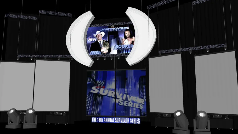 WWE Survivor Series 2004 (High Detail Stage Model)